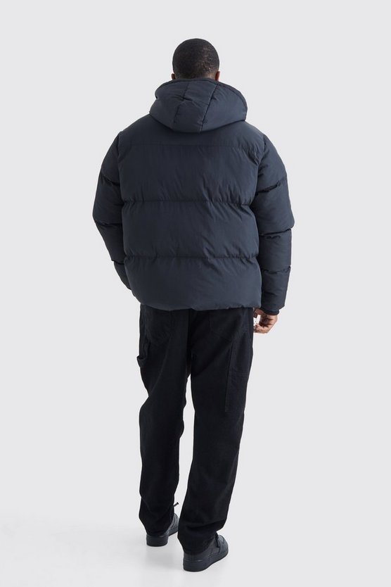 Plus kastiger Parka mit Utility-Taschen