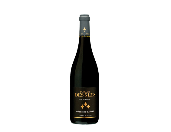 Domaine des 3 Lys Côtes du Rhône Tradition Rouge 2022 Rhône Côtes du Rhône