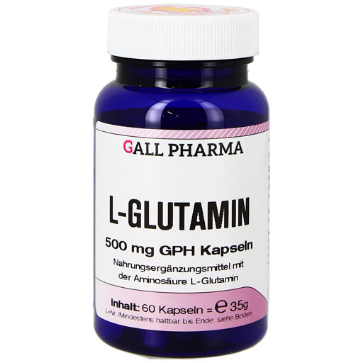 L-GLUTAMIN 500 mg GPH Kapseln  60 St  Kapseln