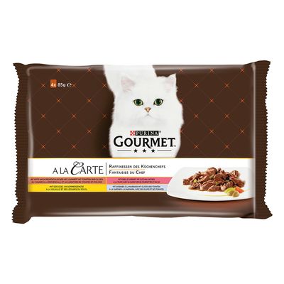 Multipack - Gourmet A la Carte 4 x 85 g