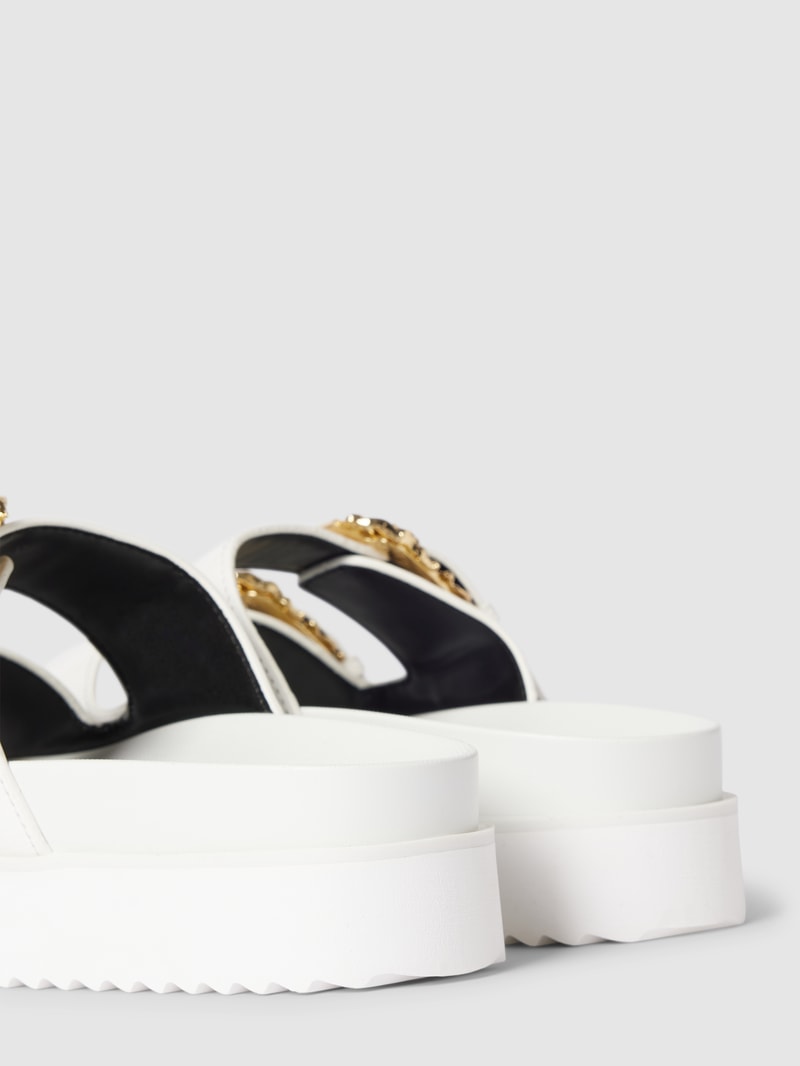 Sandalen mit Plateau-Sohle Modell 'ARIZONA' in weiß