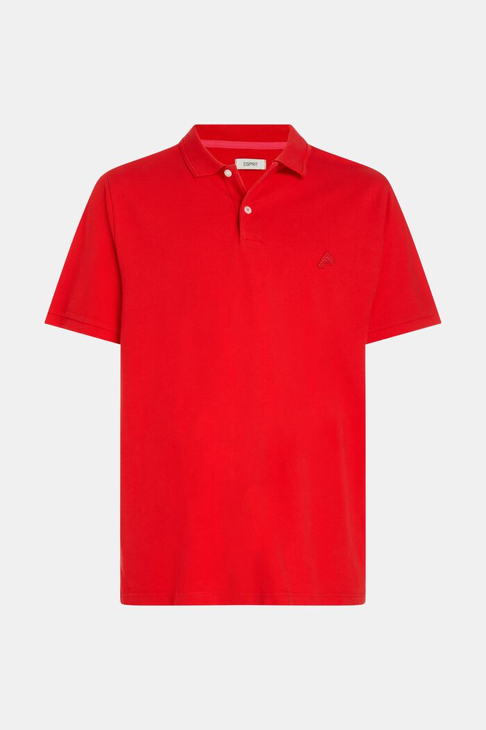 Klassisches Tennis-Poloshirt mit Dolphin-Batch
