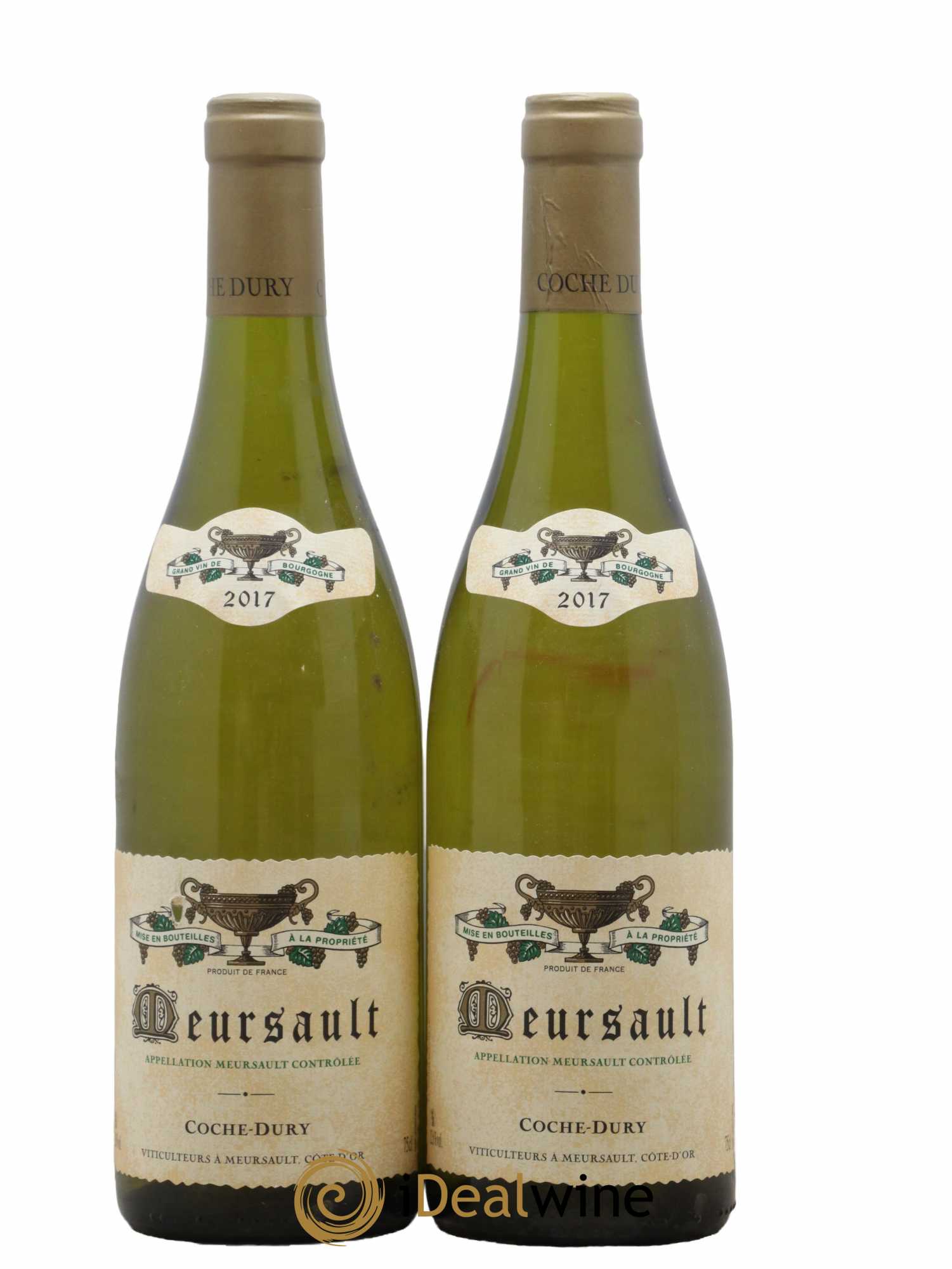 Meursault Coche Dury (Domaine)  2017 - Lot de 2 Bouteilles