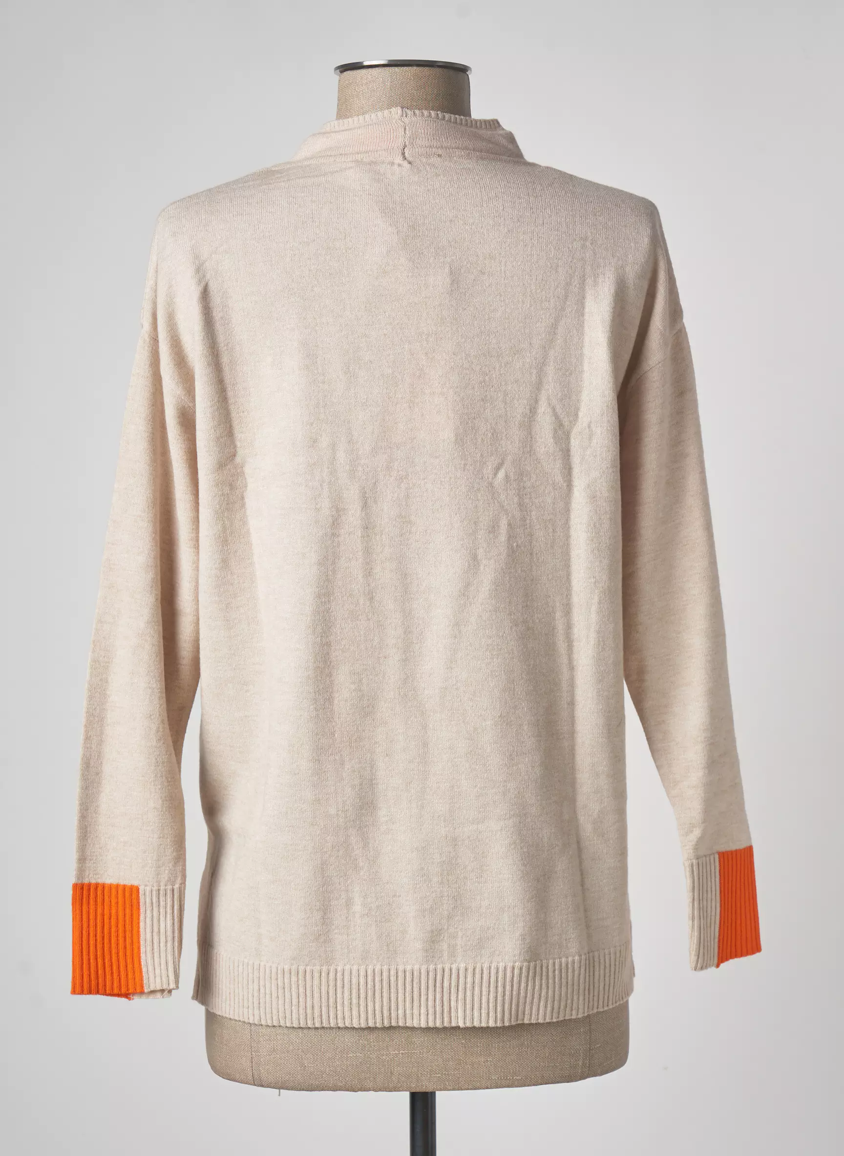 Pame Carrioni Pulls Femme couleur beige