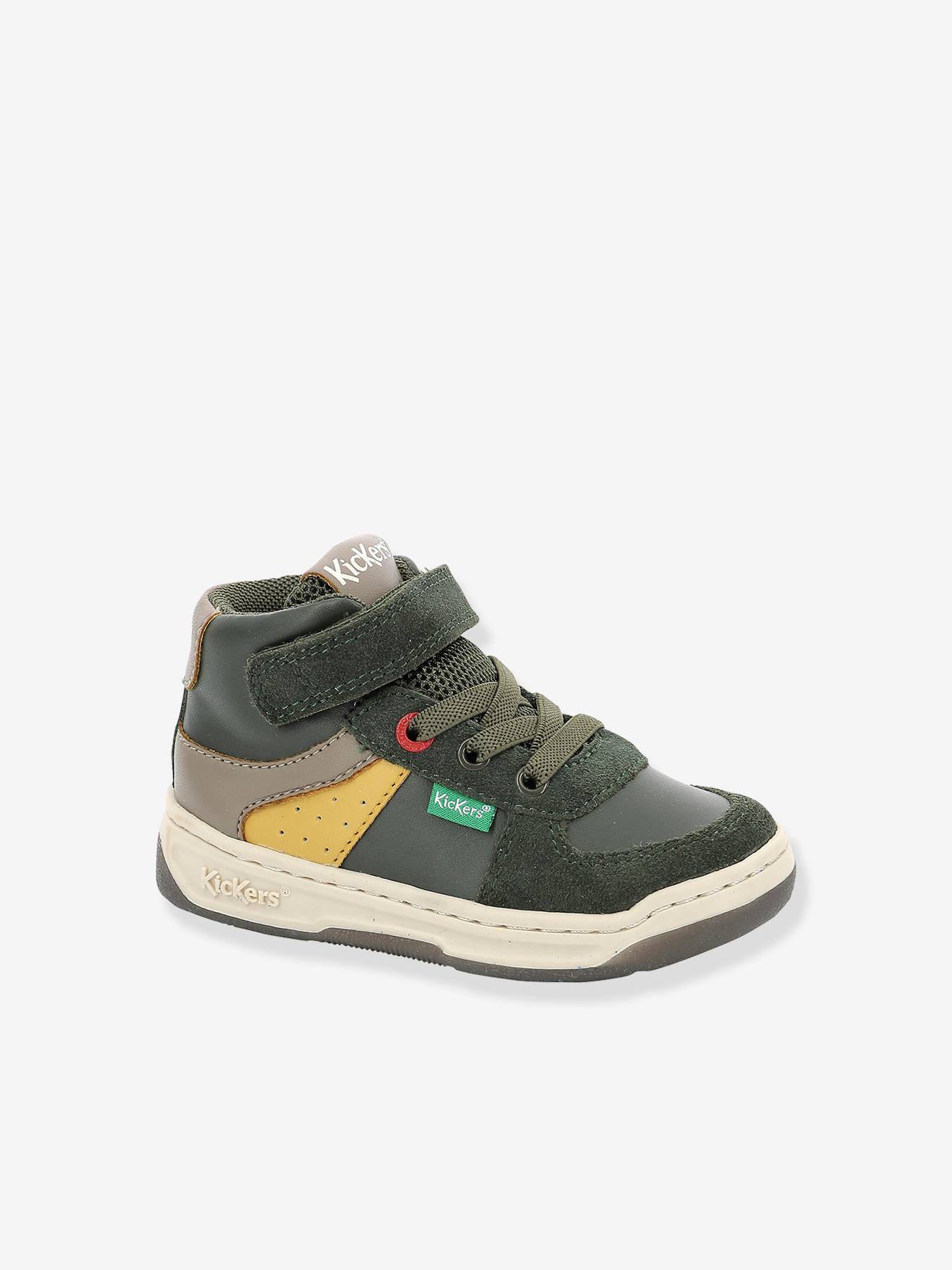 Kickers Kinder Sneakers KICKALIEN KICKERS - khaki