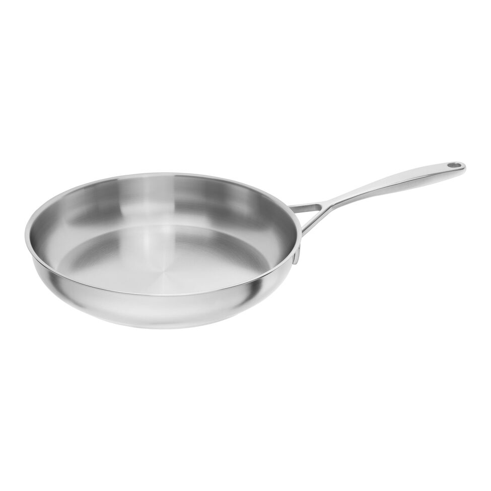 Bratpfanne 26 cm, 18/10 Edelstahl, Silber