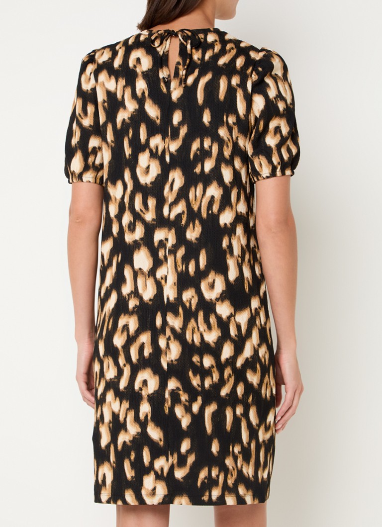 Abito corto Gerry Weber con stampa leopardata e texture