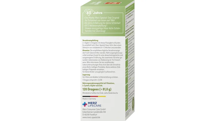 Merz Spezial Haar-Activ Dragees
