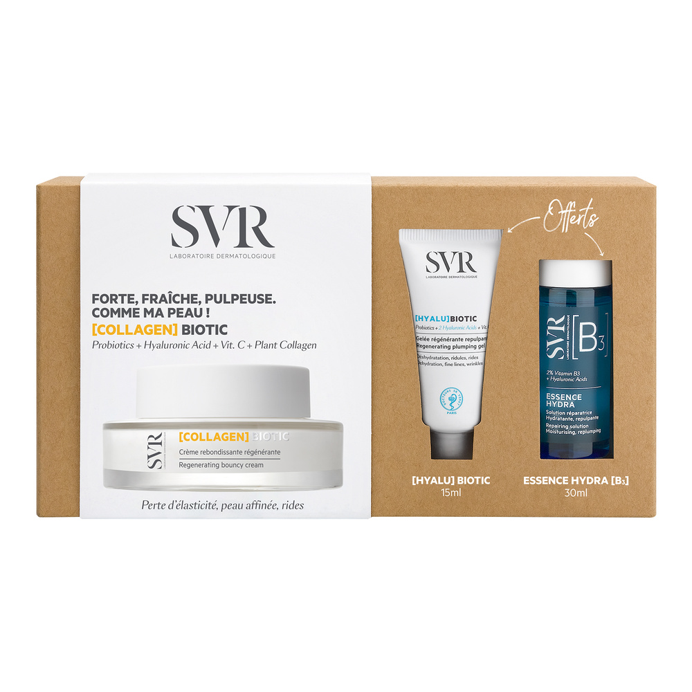 laboratoires svr Coffret [Collagen]Biotic + Hyalu + Essence B Soin Visage Hydratant
