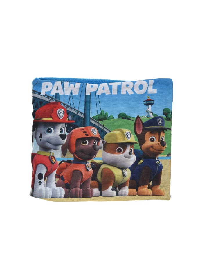 Paw Patrol 2tlg. Set: Schal und Handschuhe Chase Marshall Rubble in Blau günstig kaufen onesize