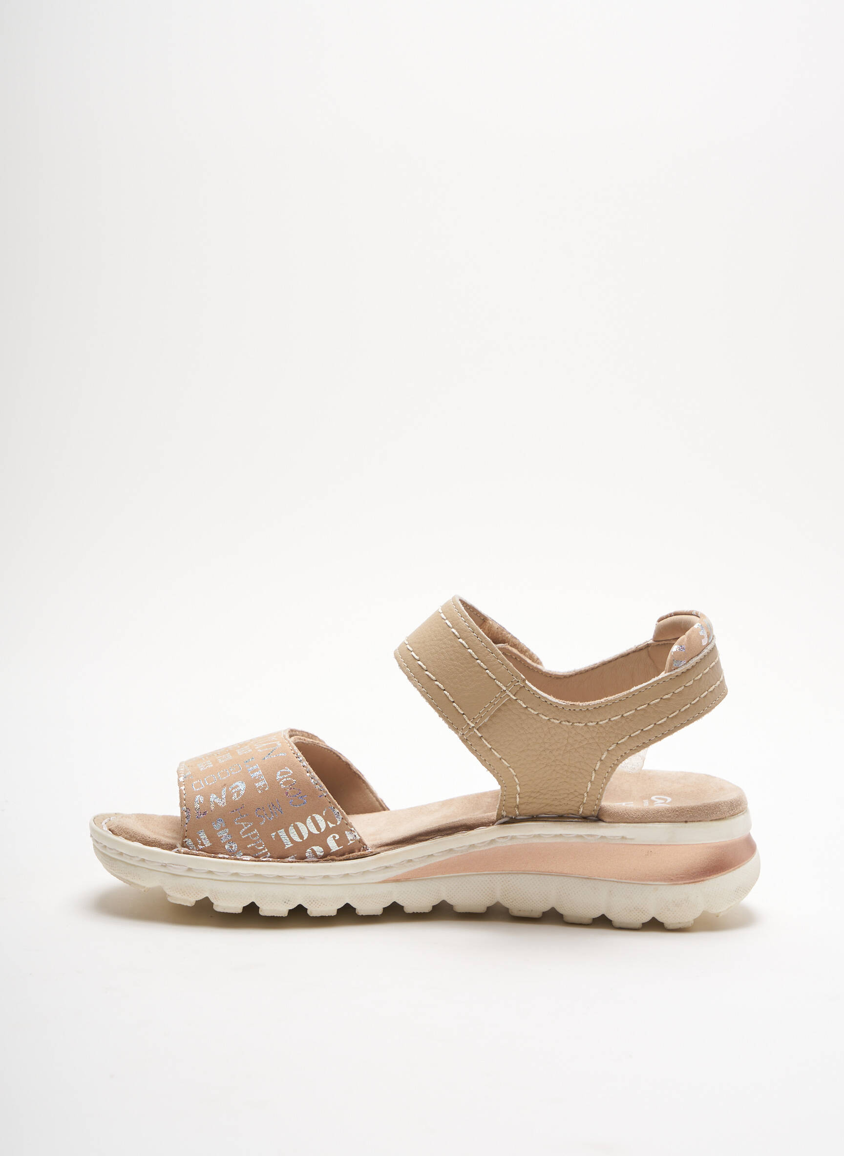 Ara Sandales Nu Pieds Femme couleur beige