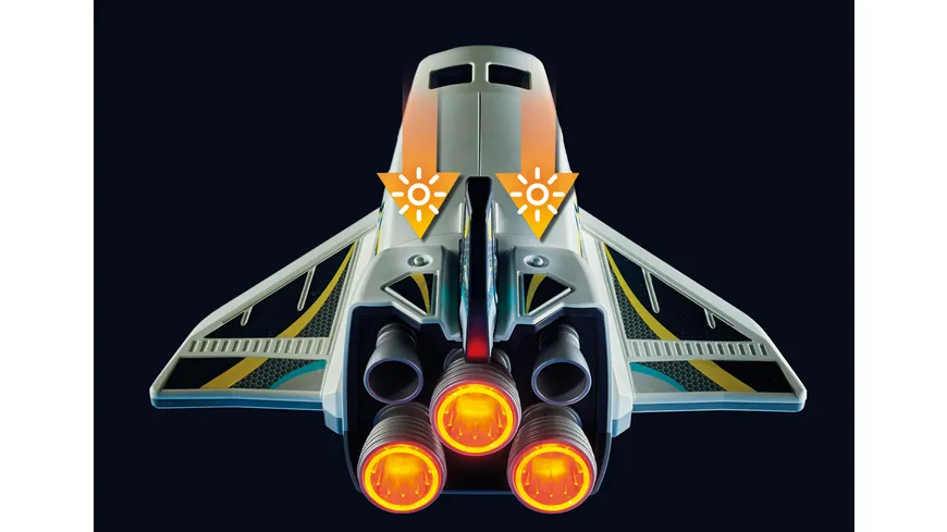 PLAYMOBIL 71368 - Space - Space-Shuttle auf Mission