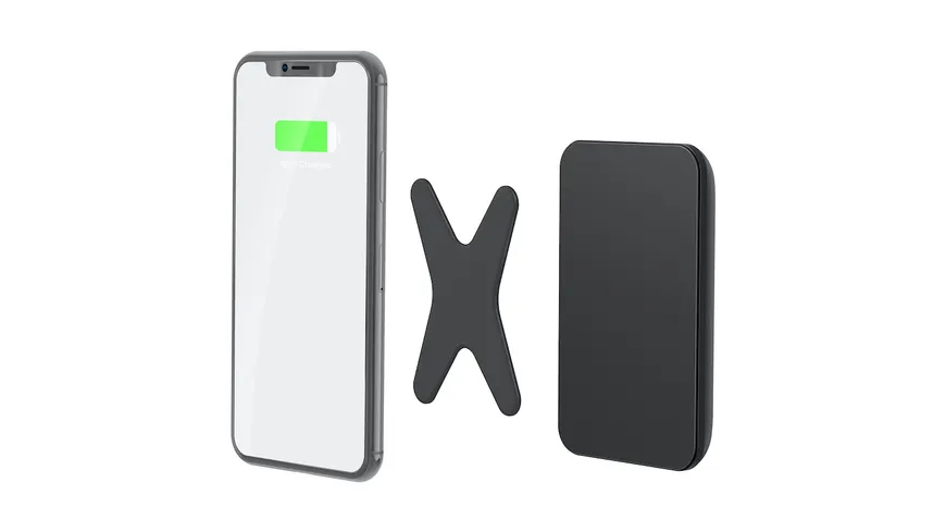 XLayer MagFix Powerbank Wireless Black 5.000mAh
