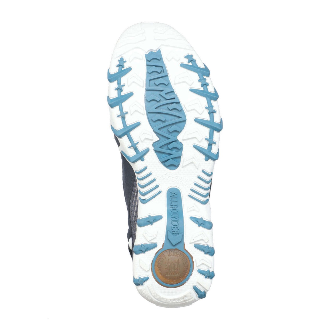 MEPHISTO Sportliche Slipper blau