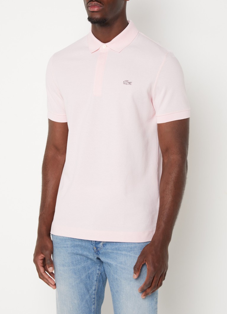 Lacoste Regular fit polo made of piqué cotton with logo embroidery