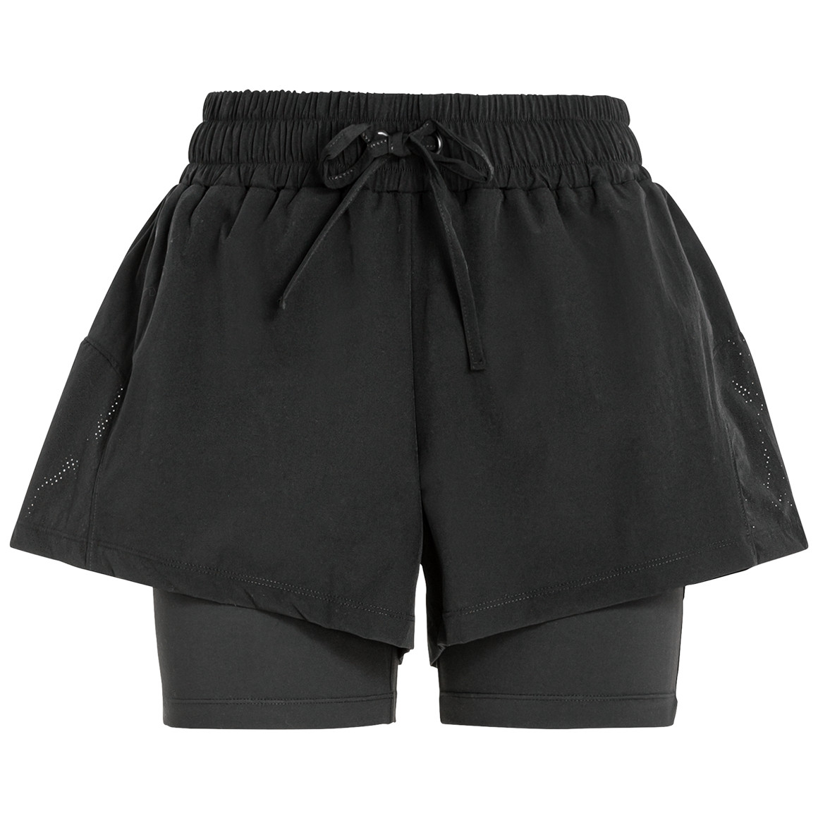 Damen Sport-Shorts zweilagig
