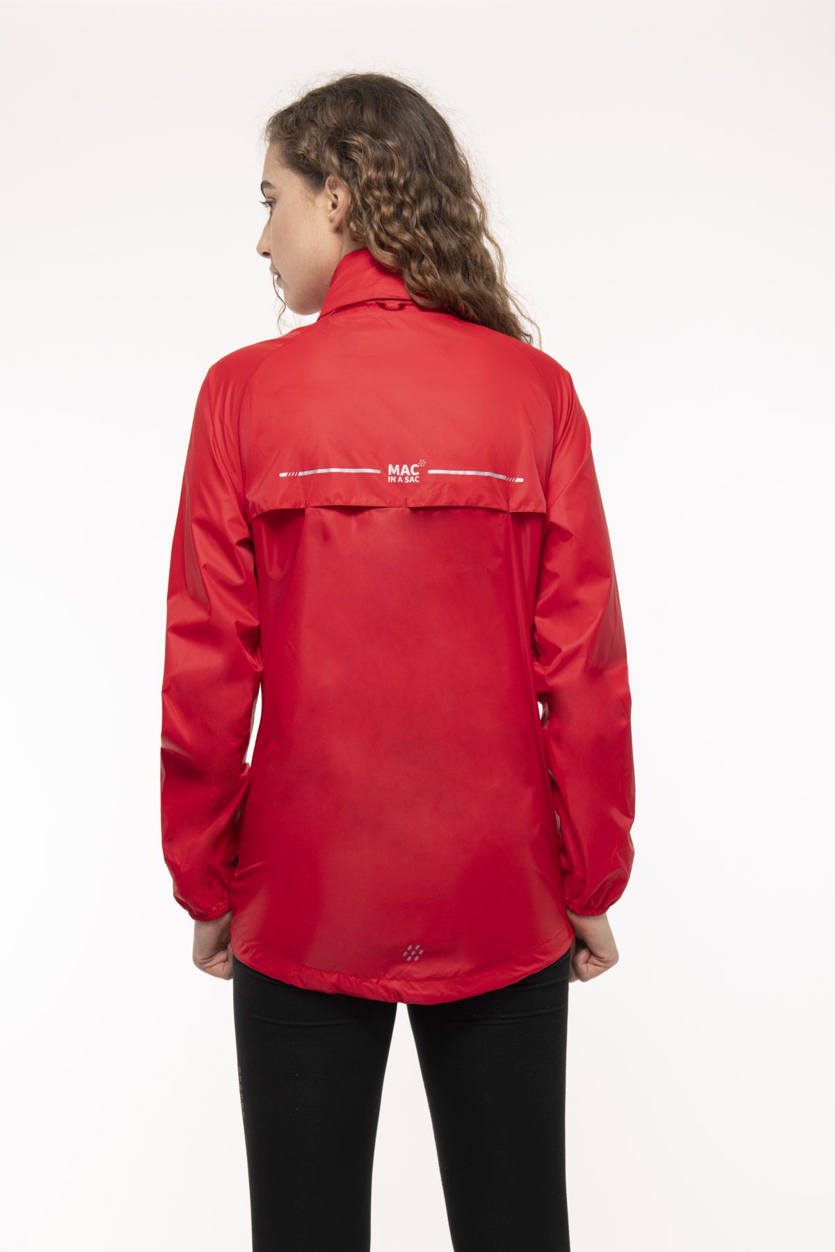 Mac in a Sac Red Unisex Regenjacke