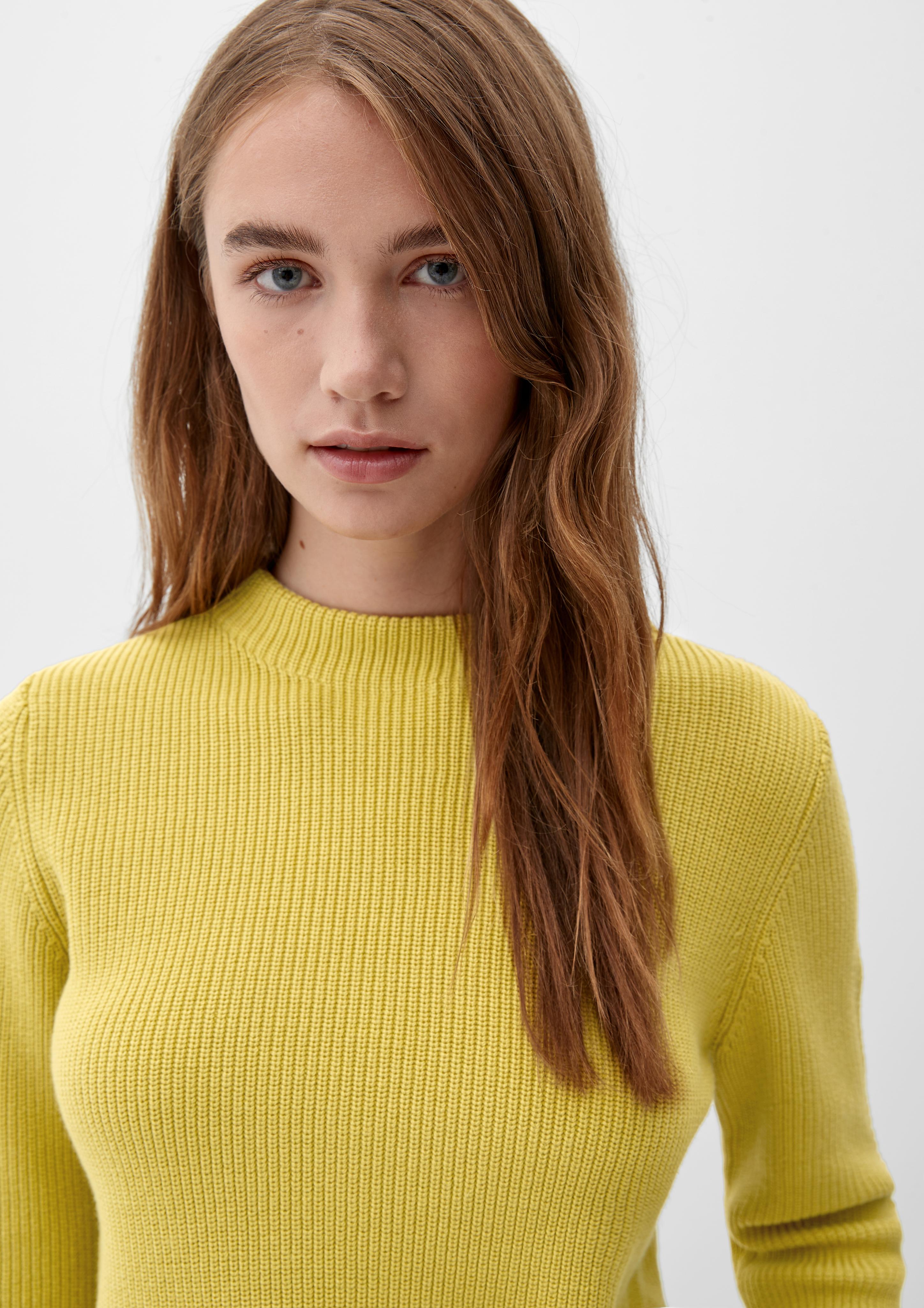 Strickpullover mit Stehkragen  2121133-1491