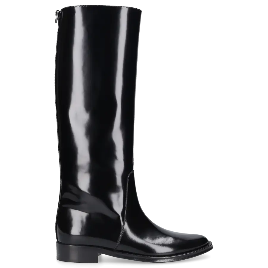 Saint Laurent - Stiefel Schwarz HUNT Kalbsleder - schwarz