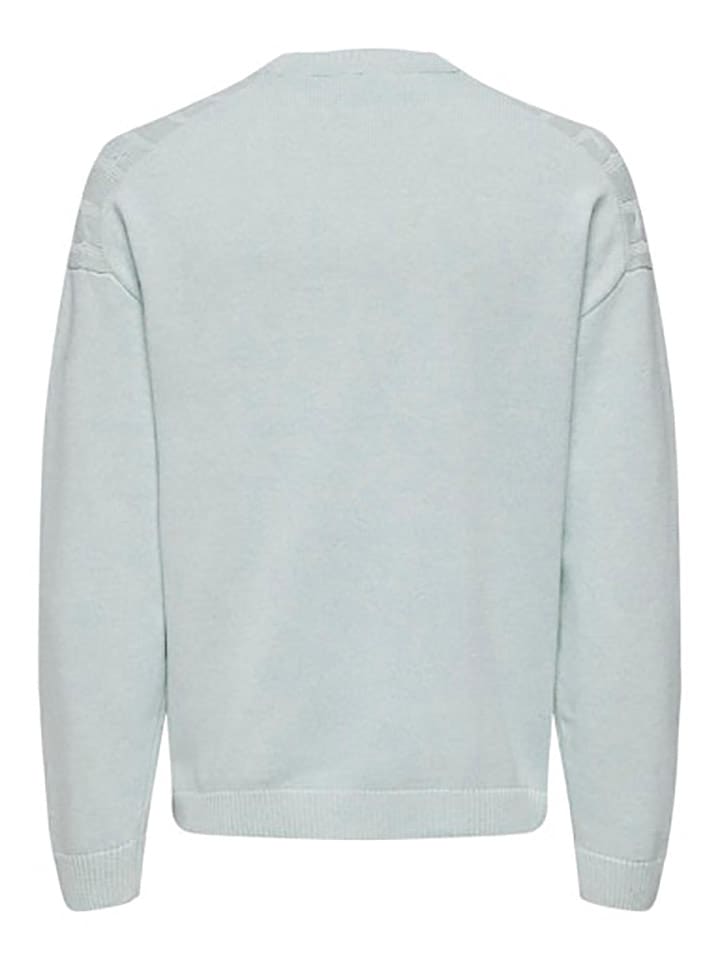 ONLY & SONS Pullover in Hellblau günstig kaufen