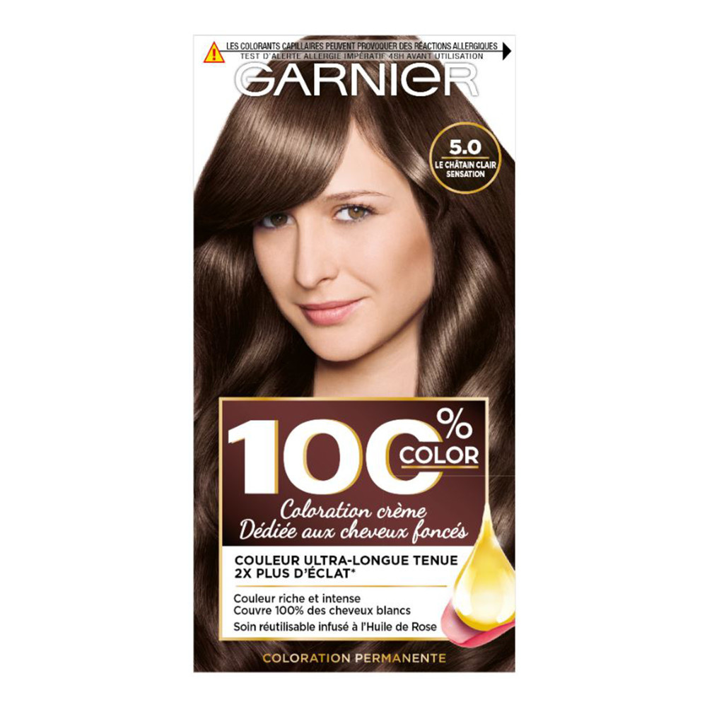 garnier coloration 100% Color Kit Retouche Coloration Permanente pourRacines