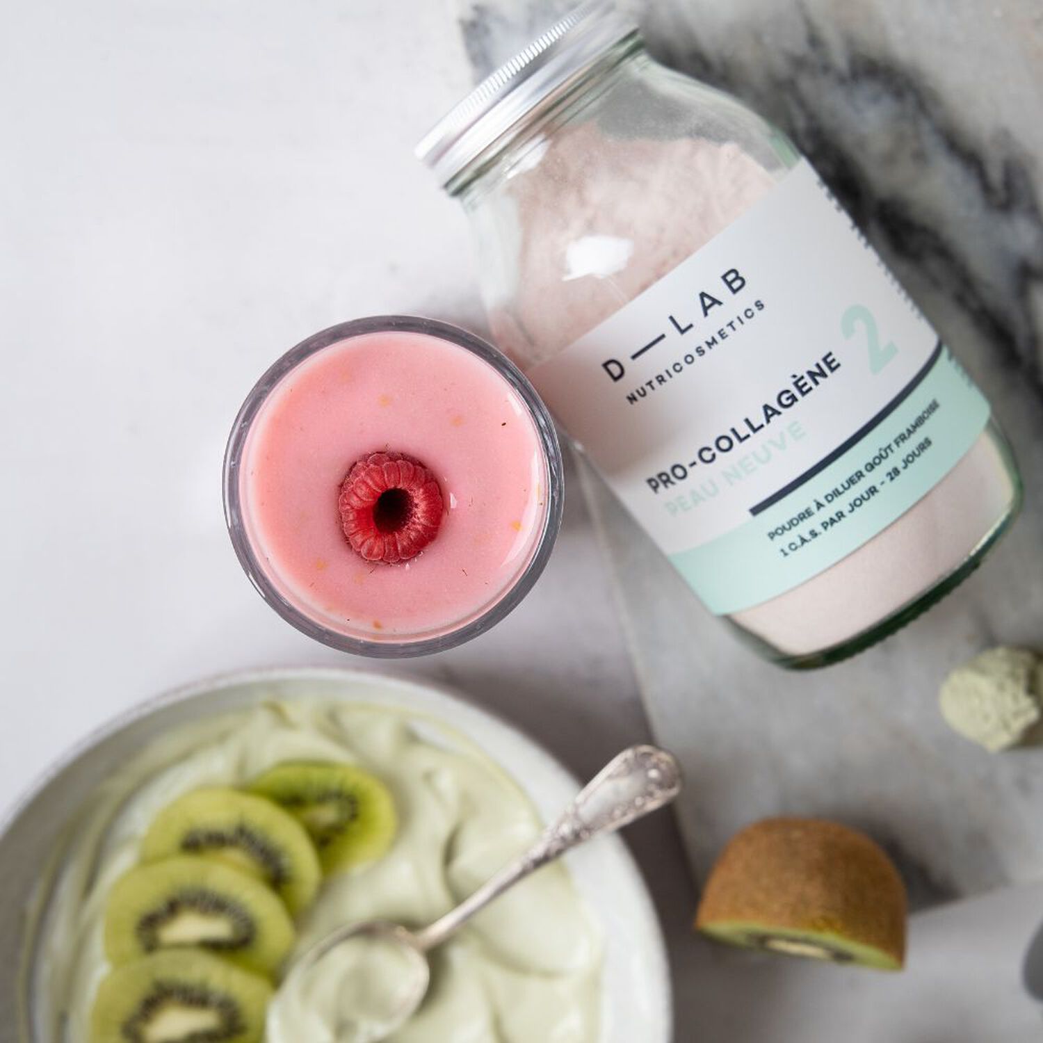 d-lab nutricosmetics Pro-Collagène Complément Alimentaire - Peau neuve 1 Mois