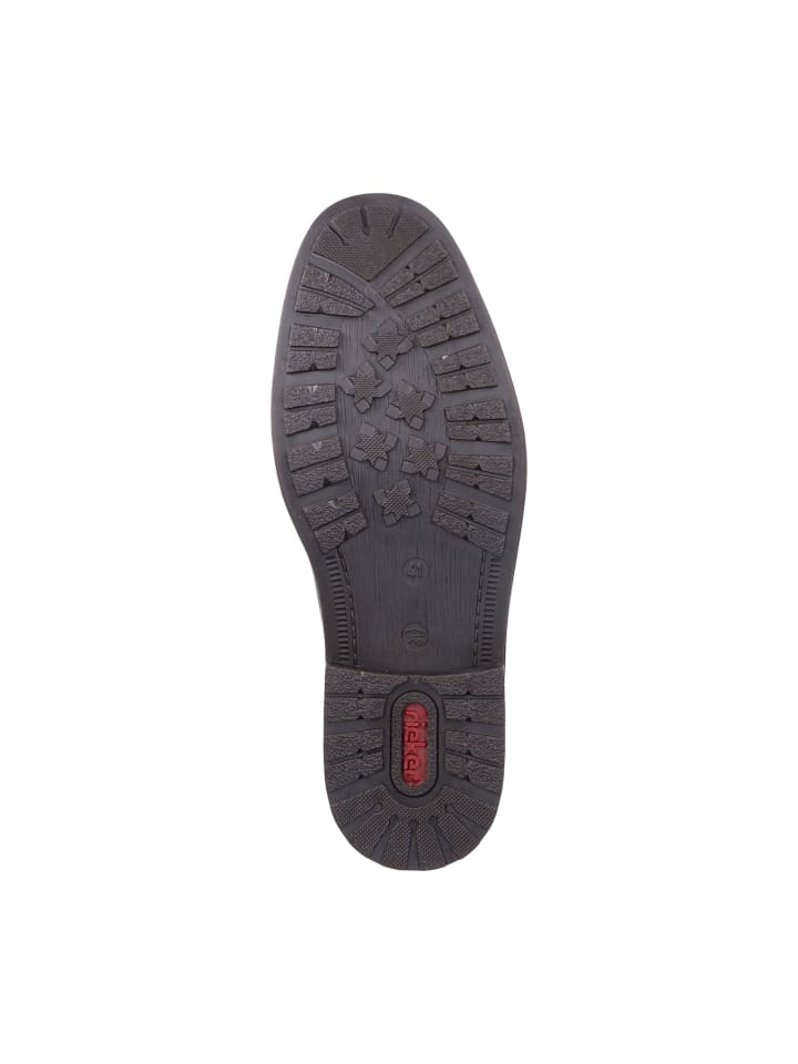rieker Business Schnürschuhe in Schwarz günstig kaufen