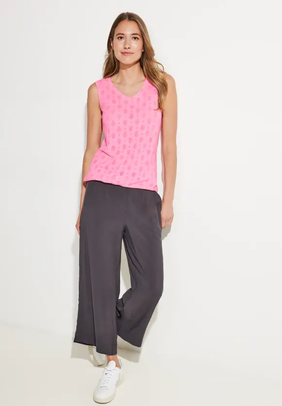 CECIL Burn Out Top