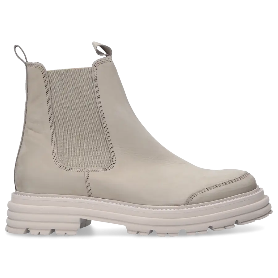 305 SOBE - Chelsea Boots ELAINE Nubukleder - grün