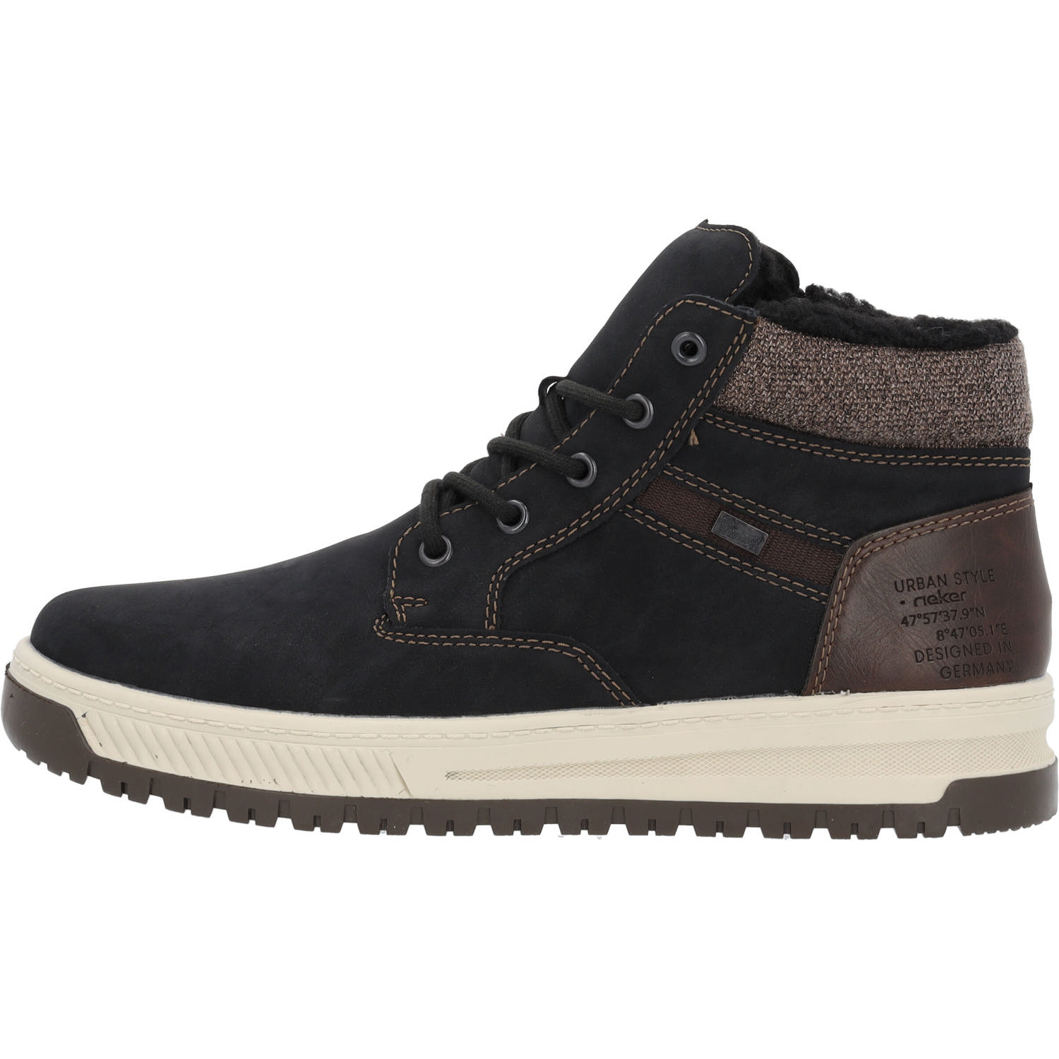 Rieker 38542, Stiefel, Herren, Braun/Schwarz/Kastanie