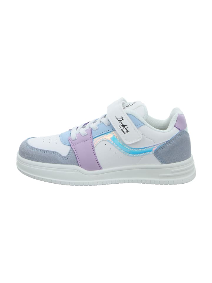 Dockers by Gerli Sportliche Schnürschuhe in Weiß günstig kaufen