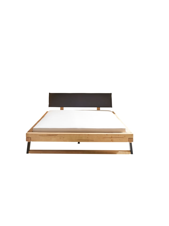 Vaja Massivholz Balkenbett Lobia180x200 cm in Fichte geölt günstig kaufen 180 x 200 cm