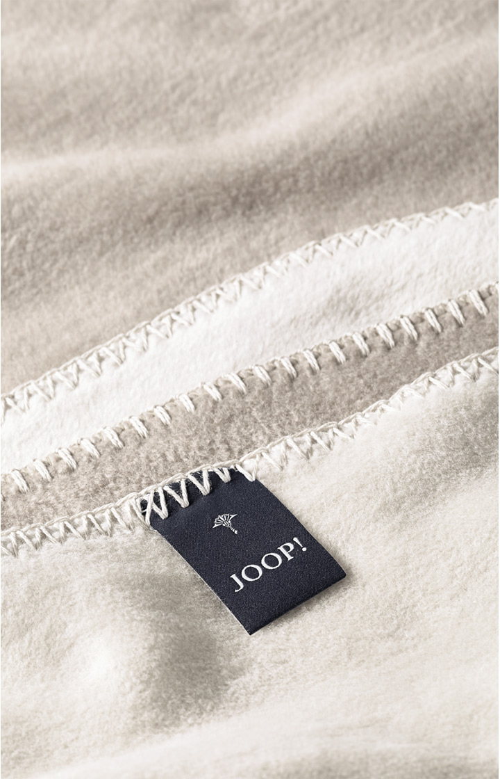 Wohndecke JOOP! UNI-DOUBLEFACE in Sand-Creme