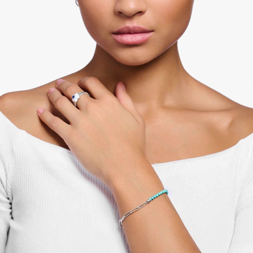 Thomas Sabo Bracelet 925 Argent turquoise Bracelet