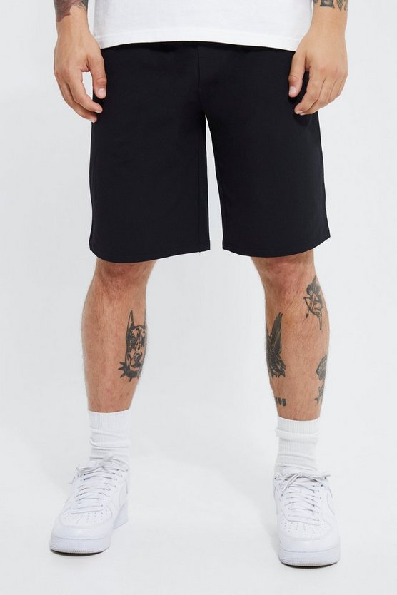 Lockere elastische Stretch-Shorts