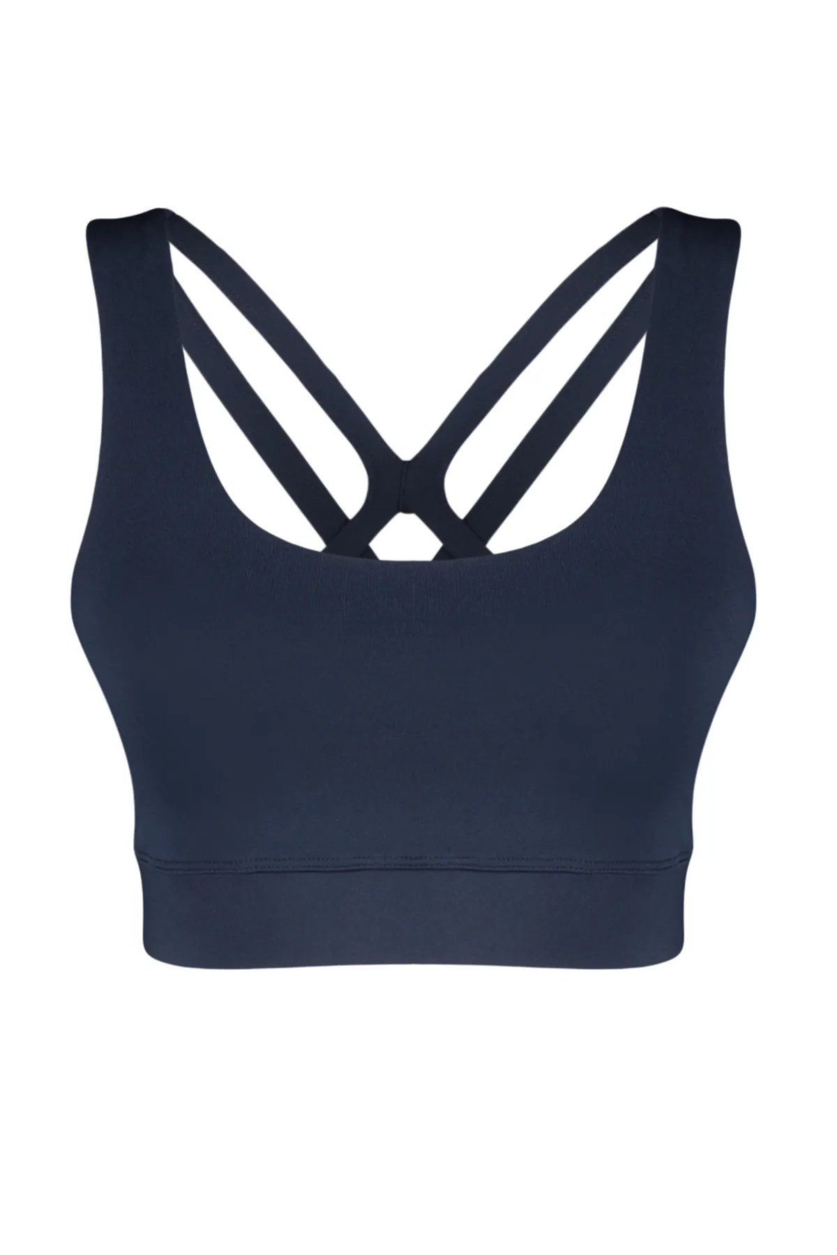 Trendyol Collection  Sport-BH mit Trägern und Styling-Funktion auf der Rückseite in Dunkelmarineblau THMSS24SS00018
