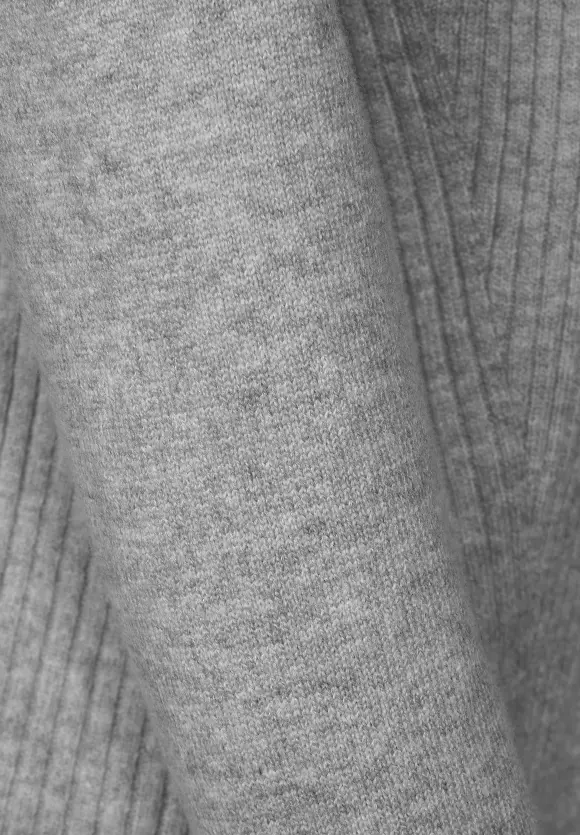 CECIL Strickjacke mit Kapuze