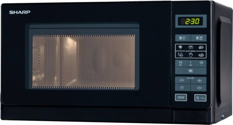 SHARP Mikrowelle R242BKW 800W 20 L