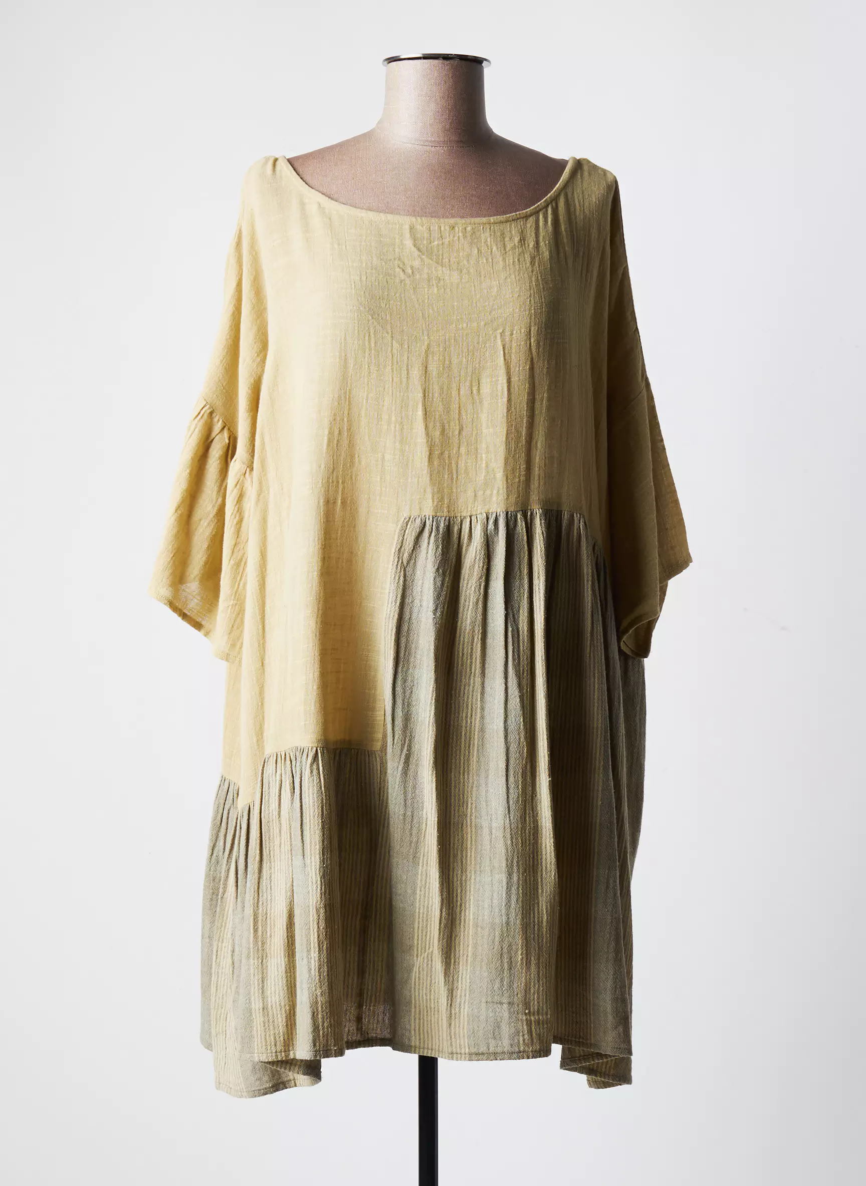 Rhum Raisin Robes Mi Longues Femme couleur vert