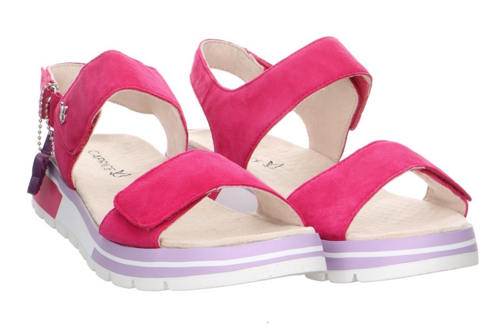 CAPRICE Klassische Sandalen rot