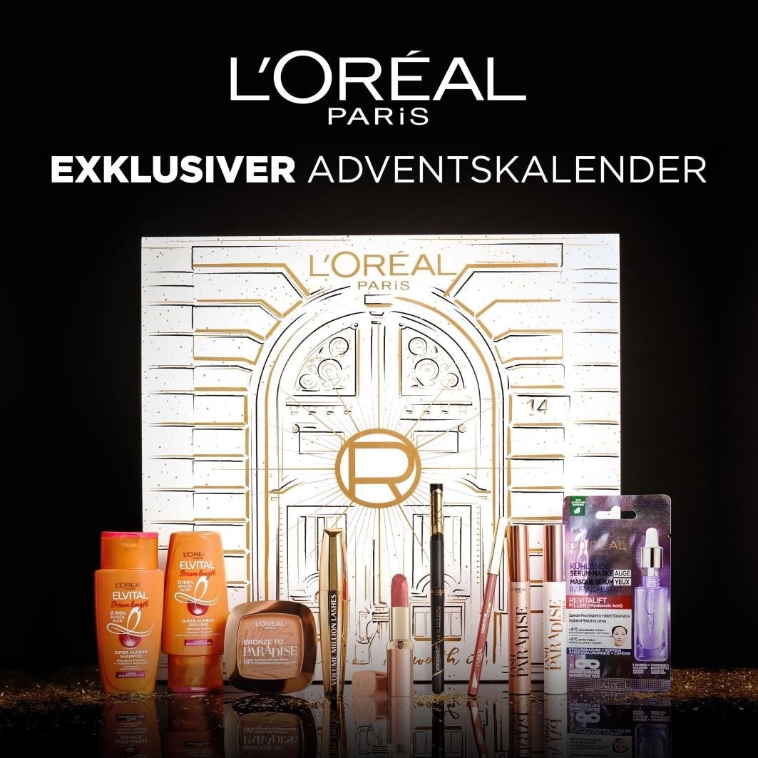 MAKE-UP & PFLEGE Adventskalender mit 24 Beauty Highlights für eine luxuriöse Weihnachtszeit
