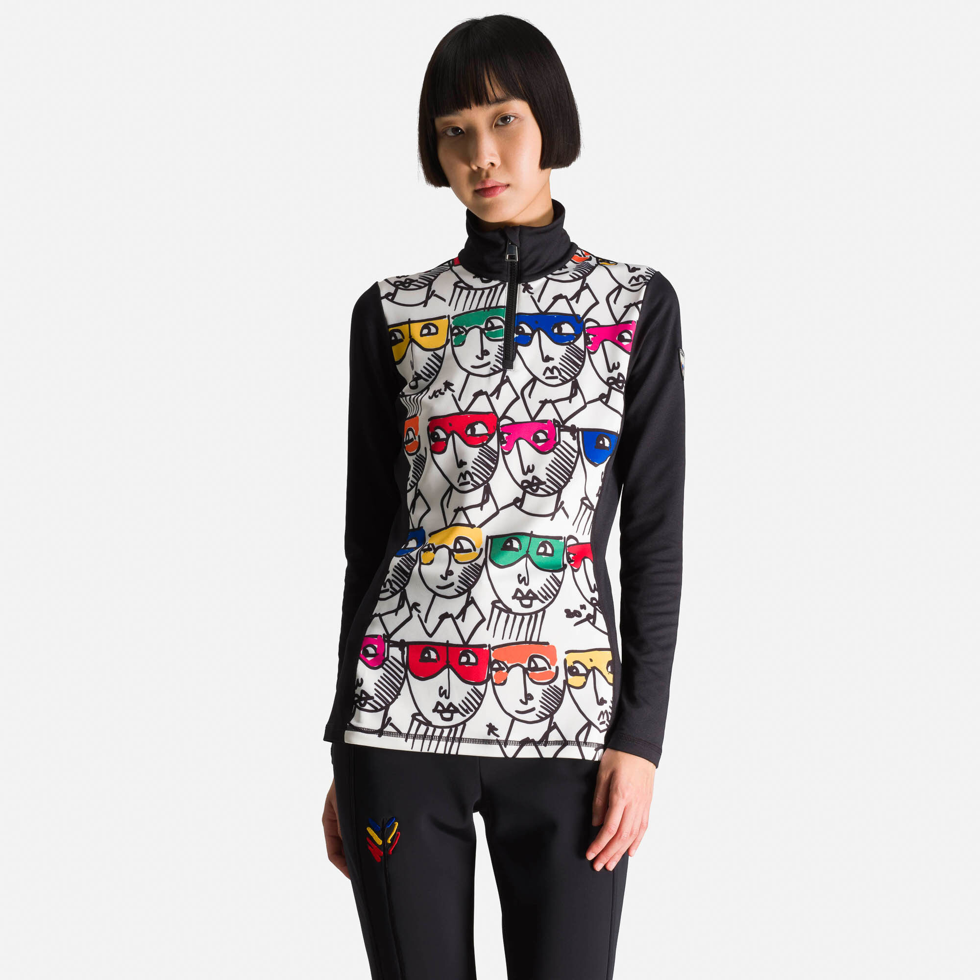 Haut demi-zip Bessi JCC Femme