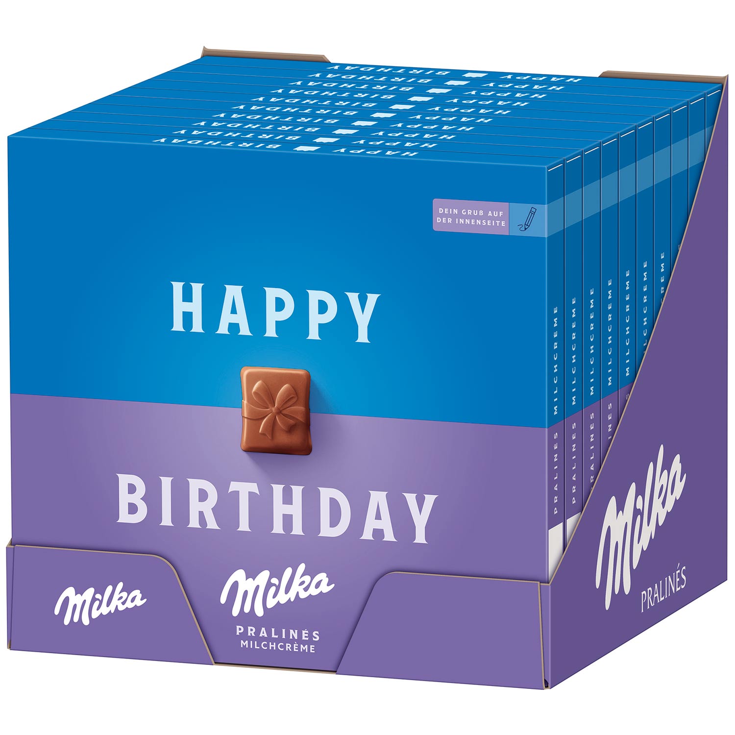 Milka 'Happy Birthday' Pralinés Milchcrème 110g