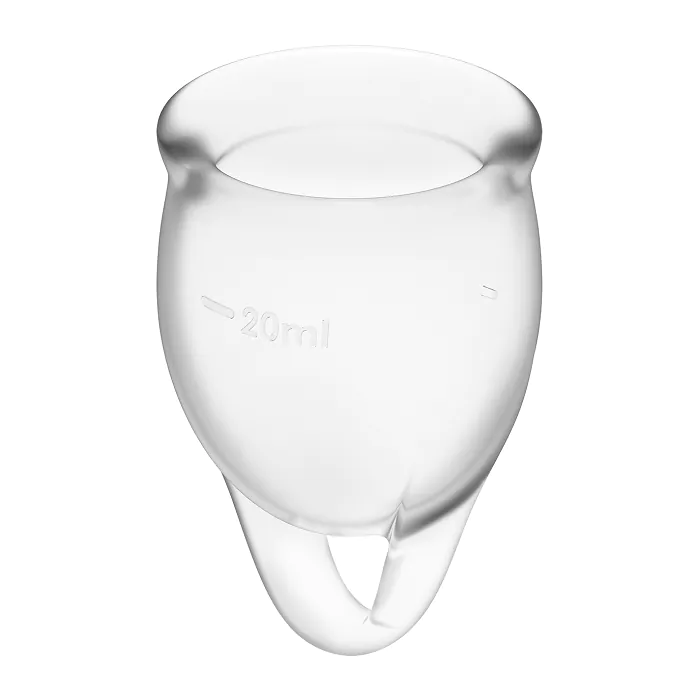 Satisfyer Feel Confident Menstruationskop Transparent