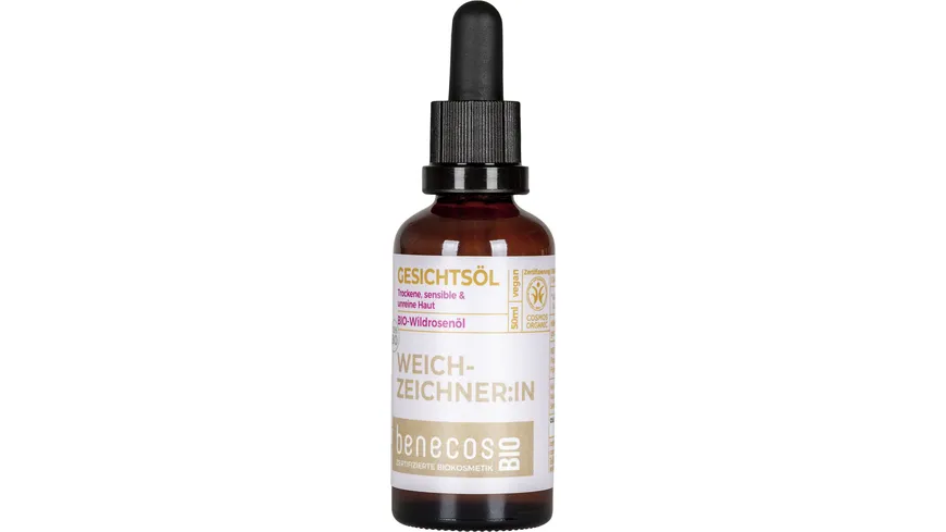 benecos BIO Gesichtsöl Wildrosenöl 50 ml