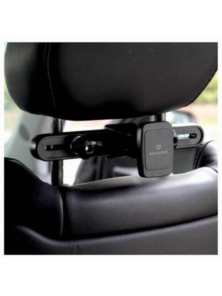 Swissten Auto-Sitzhalter mit Magnet Sicherer Halt für Tablets und Smartphones in schwarz günstig kaufen 20 cm