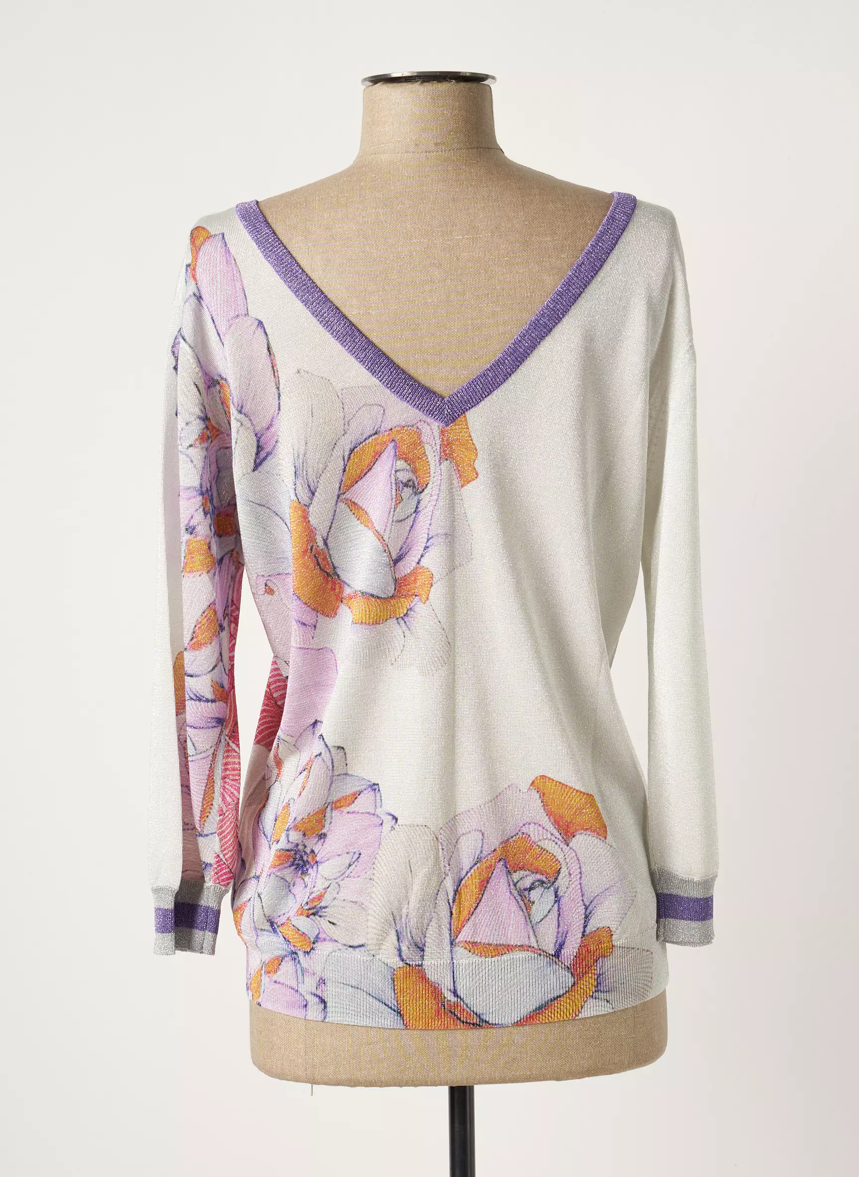 Jei S By Letizia Denaro Tops Femme couleur rose