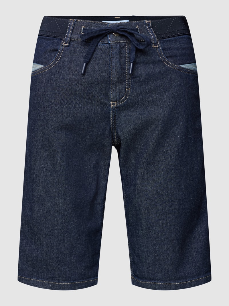 Bermudas in Denim-Optik in blau