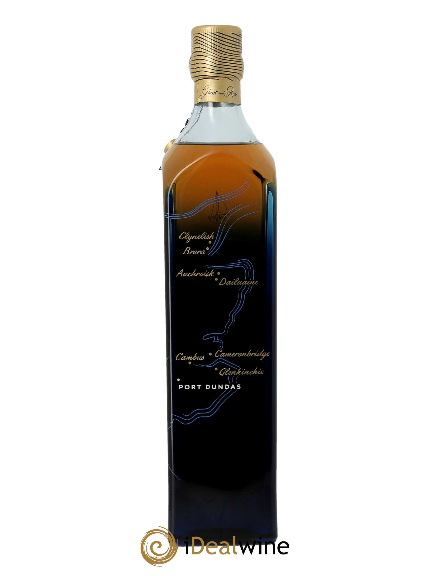Whisky Johnnie Walker Blue Label Ghost & Rare n°5 (70cl)  - Lot de 1 Bouteille