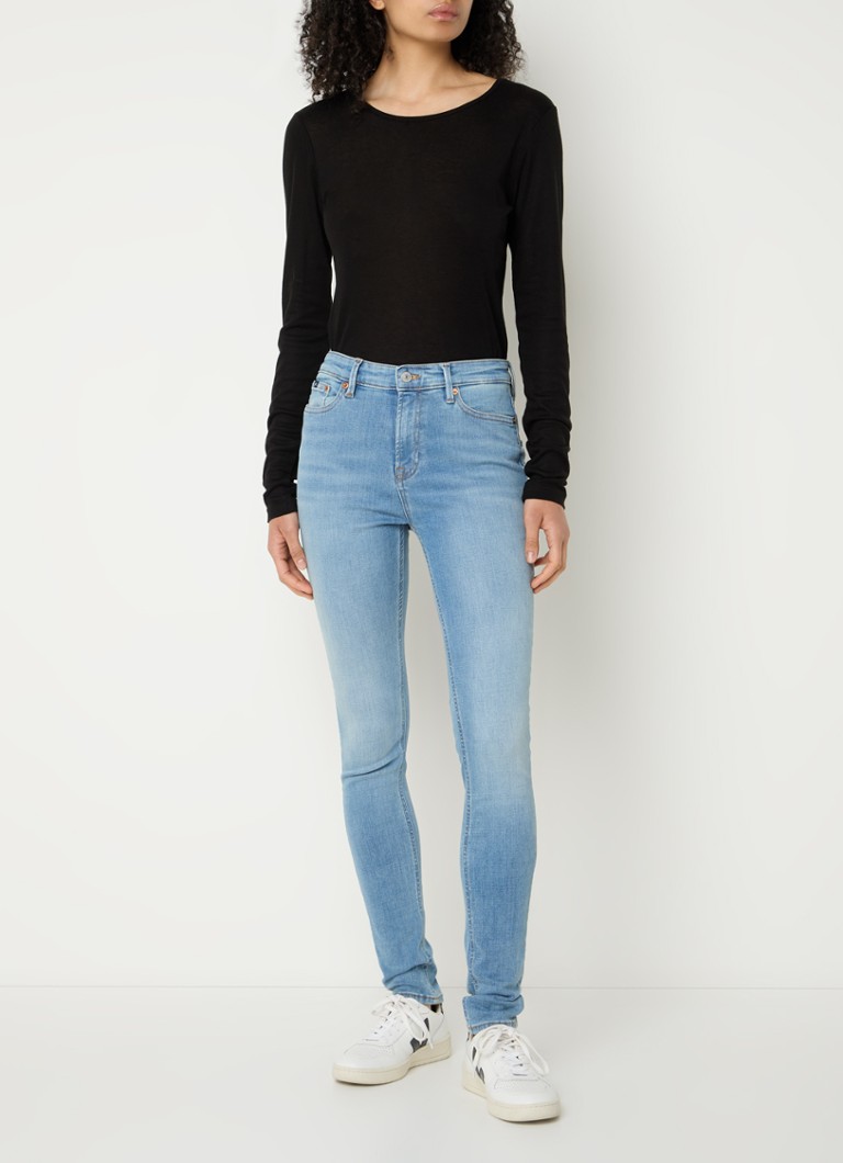 Blugi skinny elastici cu talie înaltă Denham Azumi
